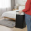 Cesto de ropa de bambú con tapa y bolsa lavable 2