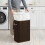 Cesto de ropa de bambú con tapa y bolsa lavable 5