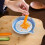 (Green) Gradual Glaze Ceramic Grinder Dish Multi-Function Garlic Masher & Fruit Bowl for Kitchen Rust-Proof Kitchen Plate 4
