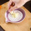 (Green) Gradual Glaze Ceramic Grinder Dish Multi-Function Garlic Masher & Fruit Bowl for Kitchen Rust-Proof Kitchen Plate 5