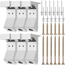30Pcs Squeaky Floor Repair Kit, Alloy Eliminate Floor Squeak Screws Kit Space Fixer Set for 5/8Inch and Thicker Floors