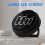 Digitaler Küchentimer, magnetischer Countdown-Timer mit großer LED-Anzeige Black 4