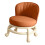 Rolling Stool with Comfortable Sponge Cushion, 360 Swivel Seat and Smooth Casters for Garage 1