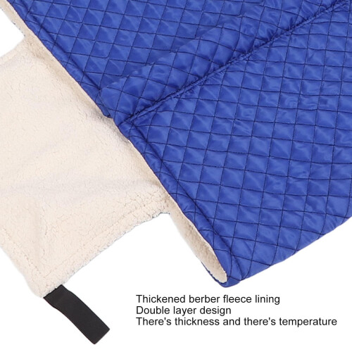 Waterproof Wheelchair Blanket with Back Panel, Warm Windproof Lap Cover for Elderly Universal Fit 1