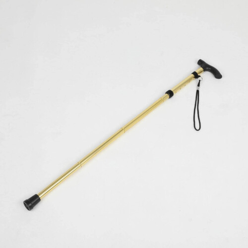 Folding Walking Cane Adjustable Aluminum Stick Lightweight Ergonomic Grip for Elderly Travel 2