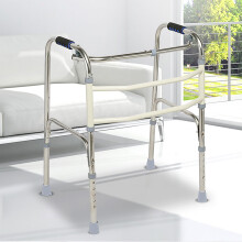Folding Walker for Seniors Adults, Lightweight Durable Frame, Adjustable Height TwoButton Design