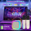 Mini Karaoke Machine with 2 Microphone Portable Bluetooth Speaker with LED 9