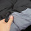 Extra Large Grey/Black Waterproof Round Dog Bed 9