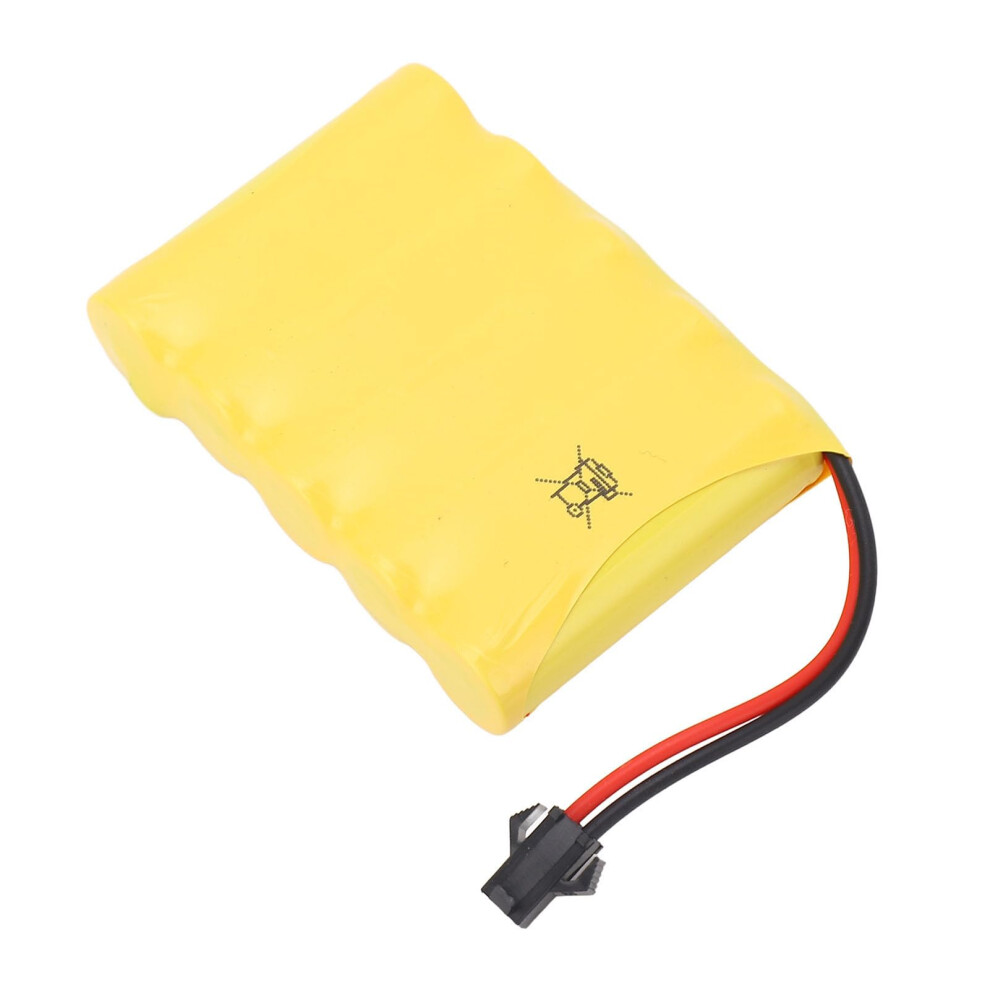 6.0V 700Mah Rc Car Lithium Battery Pack With Sm 2P Plug, Rechargeable For Extended Playtime 9351714673747