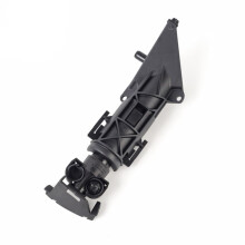 Front Left Right Headlight Washer Nozzle Replacement ABS Black Sprayer 61679800913 61679800914