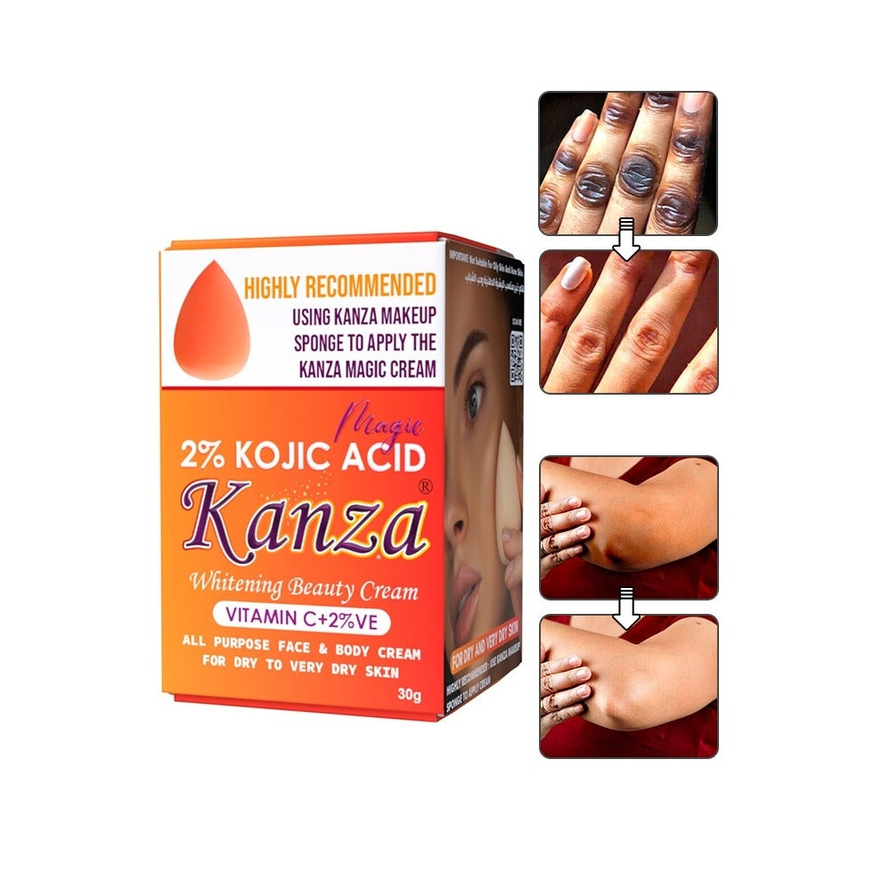 Cream Kanza Magic Beauty With Vitamin C & E Face & Body For Women 30G