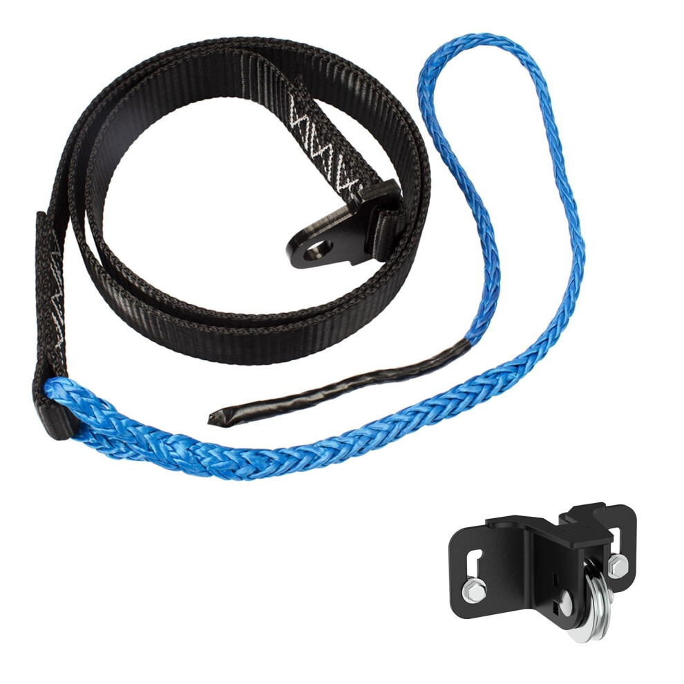 64In Heavy Duty Atv Utv Plow Lift Strap And Winch Fairlead Pulley Kit For Smooth Lift Control 9351714673914