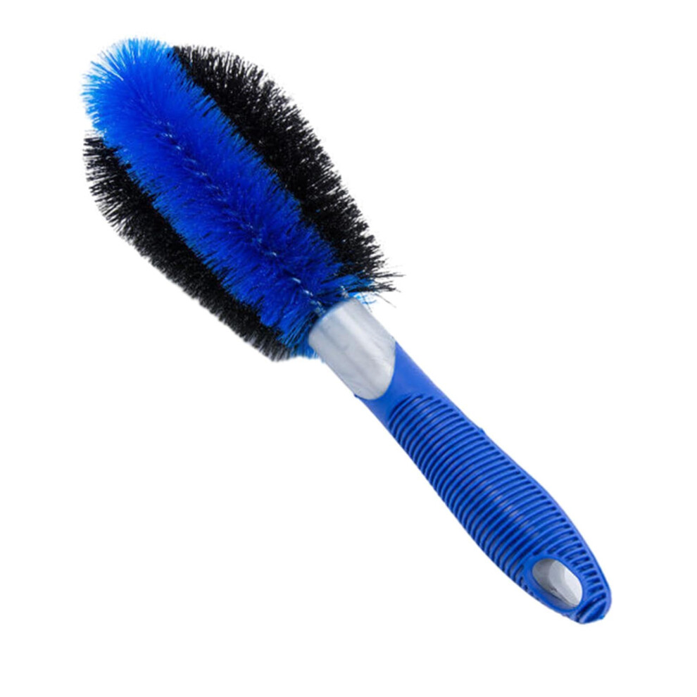 Car Wheel Brush With Long Handle, Scratch Durable Bristles For Deep Wheel And Tire Cleaning 9073542196211