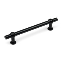 160mm Black Cabinet T-Bar Handle Chunky Clasp