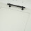 160mm Black Cabinet T-Bar Handle Chunky Clasp 4