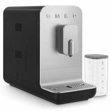 (Matte Black) Smeg Matte BCC13 Bean to Cup Coffee Machine with Automatic Milk Frother