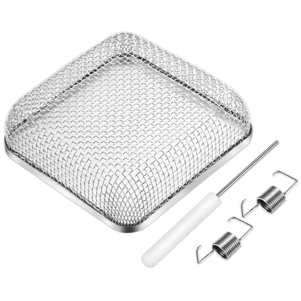 Rv Furnace Vent Cover Stainless Steel 4.5X4.5 Inch Verminproof Mesh Rv Vent Screen For Camper Trailer 9073542196372