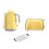 Smeg (White) Smeg KLF03 Kettle + TSF01 Toaster + TSBW01 Bun Warmer Bundle 9