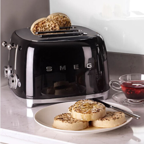 Smeg (Red) Smeg TSF03 Retro 4-Slice Toaster 2