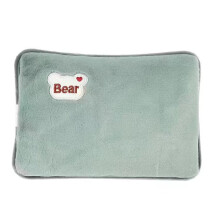Hand Warmer Electric Hot Water Bag Soft Hand Heater Fast Heating Warm Water Bag Winter Rechargeable Warm Hand Bag (EU),A