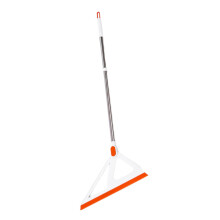 Heavy Duty Silicone Floor Squeegee and Scraper for Bathroom, Kitchen, Tile and Shower Water Removal