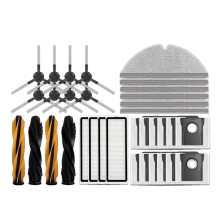 Accessories Kit for D20 Pro/D20 Robot Vacuum Cleaner Main Side Brush Filters Dust Bags Replacement Parts