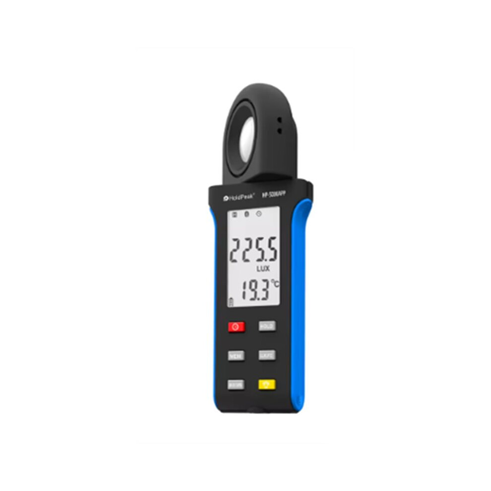 Holdpeak Luxmeter With Mobile App Versatile Accurate And Feature-Rich For Professional Measurement And Analysis Light Tauoh