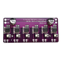 5Pcs Charging Module PCB Circuit Board Charger Array 5V Input for 18650 4.2V Lithium Battery Electric Scooter
