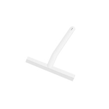 Window Squeegee 25cm Silicone Shower Glass Cleaner with Soft Brush Edge and Streak Cleaning