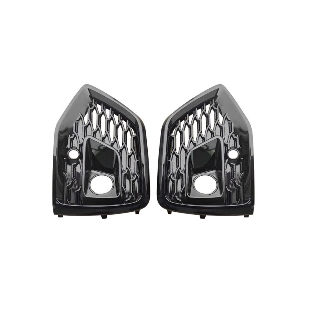 Front Bumper Grills Cover For Q5 Q5l Sq5 2021-2024 Front Fog Grills Frame Accessories Light 6031035727451