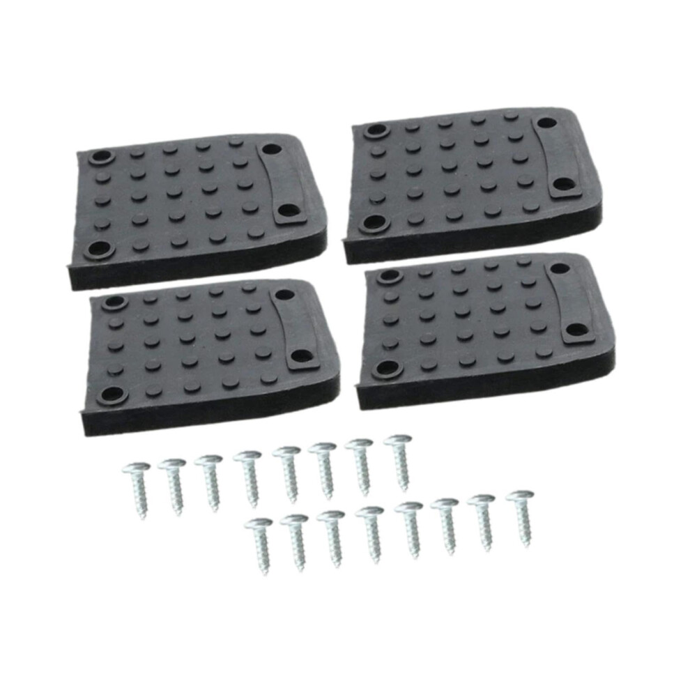 4Pcs Stilt Replacement Pads Non Slip Traction Soles For Drywall Painting And Decorating 9330225533962