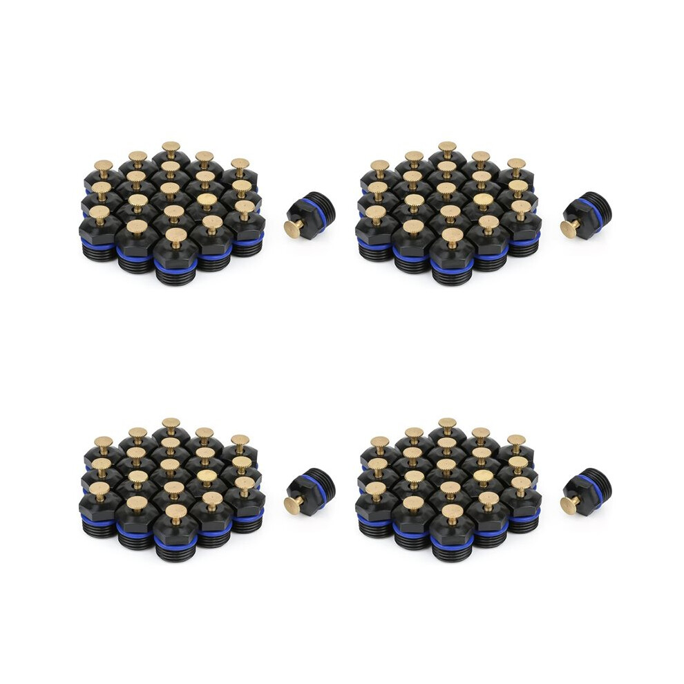 80Pcs Atomizing Sprinkler Nozzle,1/2 Inch Garden Misting 360Degree Agricultural Lawn Watering Nozzle Irrigation 6031240001513
