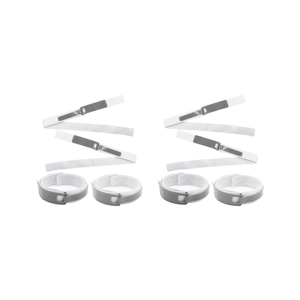 Typecat Grey Foley Catheter Holder Urinary Legband Holder 8 Pcs Elastic Catheter Leg Strap Foley Catheter Stabilization Device