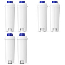 6 Stück DLSC002 Wasserfilter Ersatz für   EC680 Kaffeemaschinen, Aktivkohle-Enthärter, Kaffeefilter