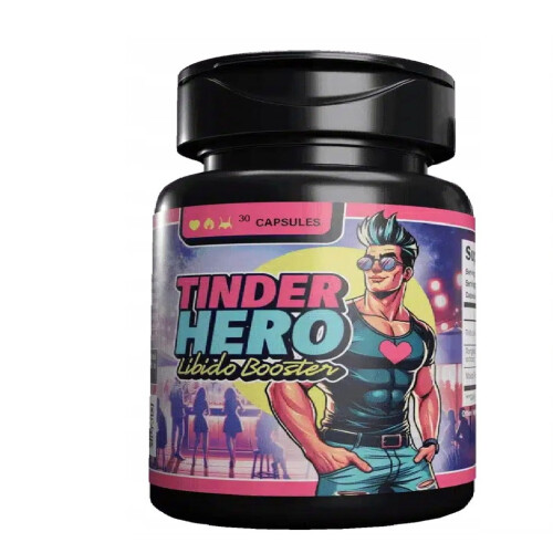 Tinder Hero - a fórmula definitiva para o poder e a resistência masculinos