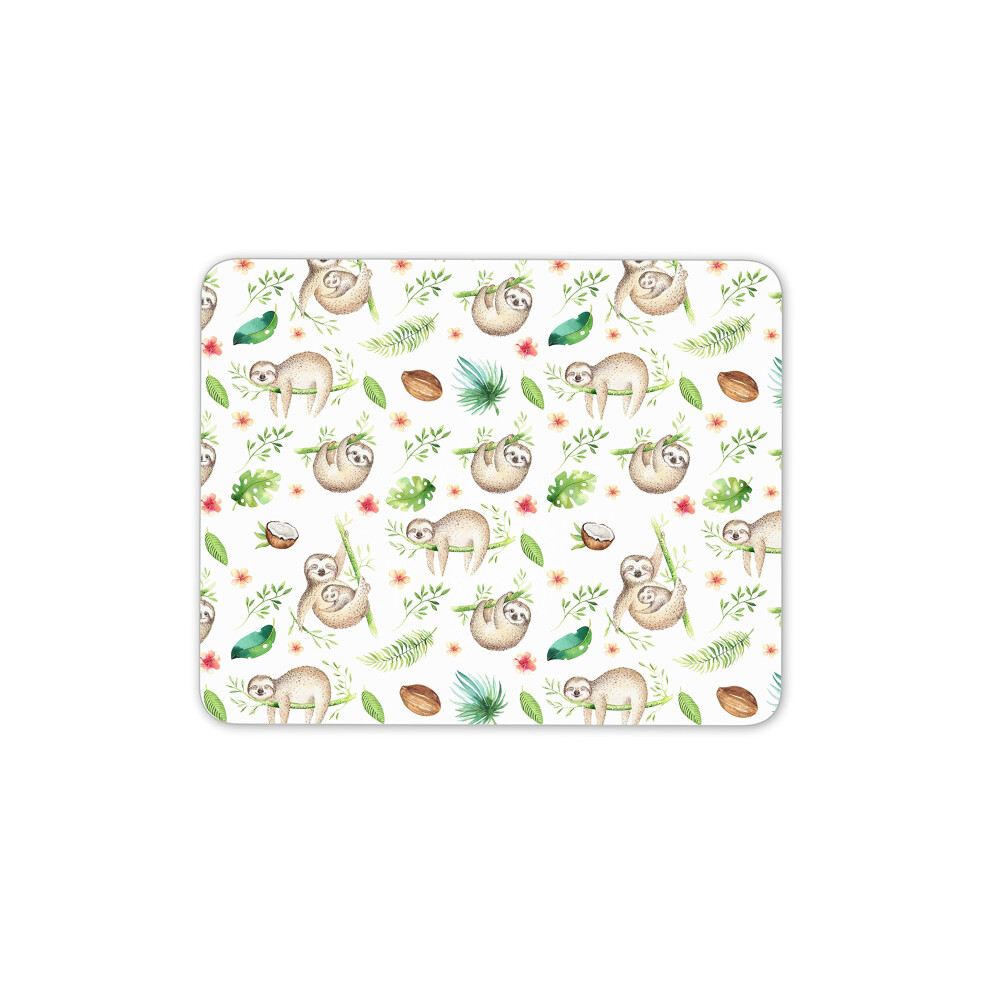 Destination Vinyl Ltd Cute Sloth Mouse Mat Pad - Sloths Lazy Funny Brother Dad Pc Computer #8359 7625896634950
