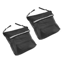 2X Wheelchair Bag Outdoor Portable Wheelchair Backpack Shopping Storage Scooter Walker Frame Storage Handbags