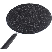 Bargain House - Flat Tawa Non-Stick Marble Coating Roti Dosa Tawa Pancake Maker Crepe Pan Premium Quality (Flat Tawa, 30cm)