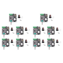 10X PAM8610 Dual Channel  12V HD Pure Digital Audio Stereo Amplifier Board Class D 15W X 2 High Power Amplifier Module
