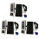 3X Stainless Steel Panel Digital Electronic RFID & Password Keypad Number Cabinet Door Code Lock with PULLER 1