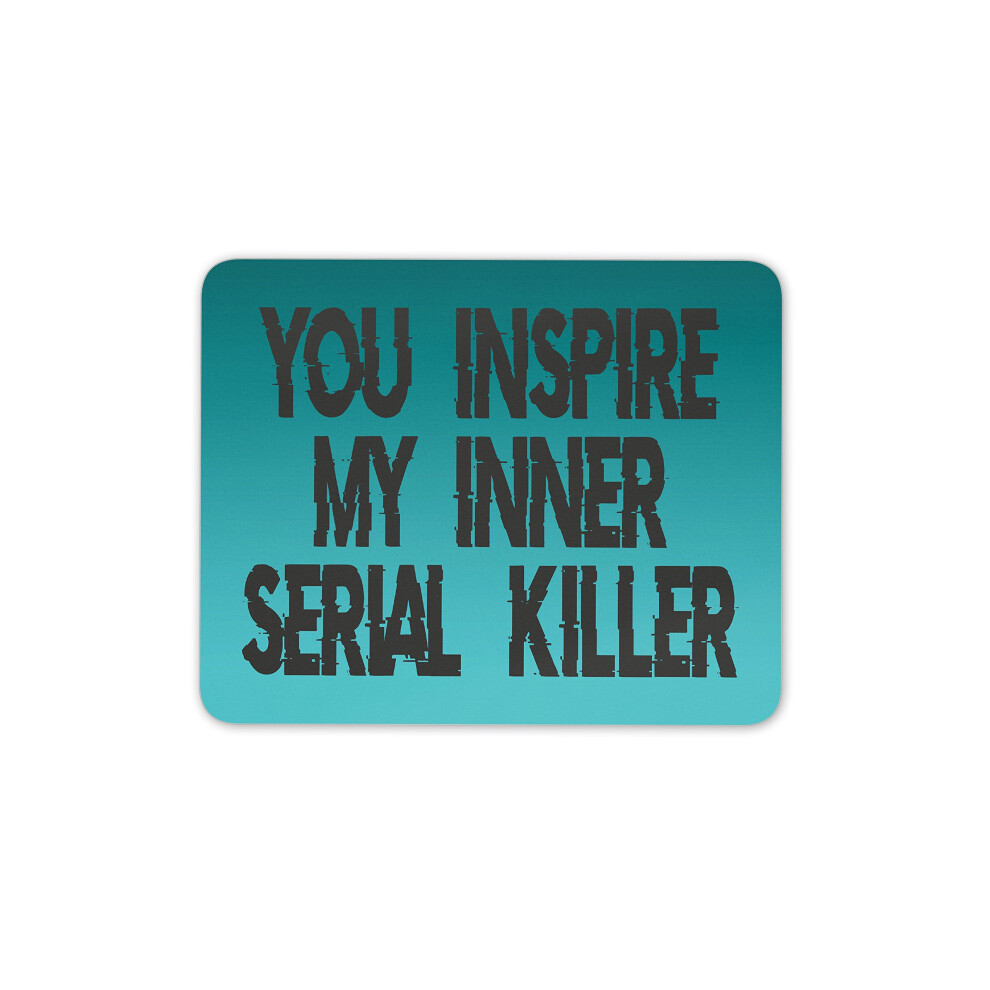 Destination Vinyl Ltd Funny Serial Killer Mouse Mat Pad - Office Secret Santa Fun Computer #13236 7625906820915