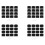 64Pcs Plastic Basket Bin Label Clip  Removable Label Kitchen Pantry Basket Label Clip with 8 Pcs White Chalk Markers 1
