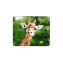 Destination Vinyl Ltd Happy Giraffe Mouse Mat Pad - Wild Animal Africa Zoo Cute Computer #12437