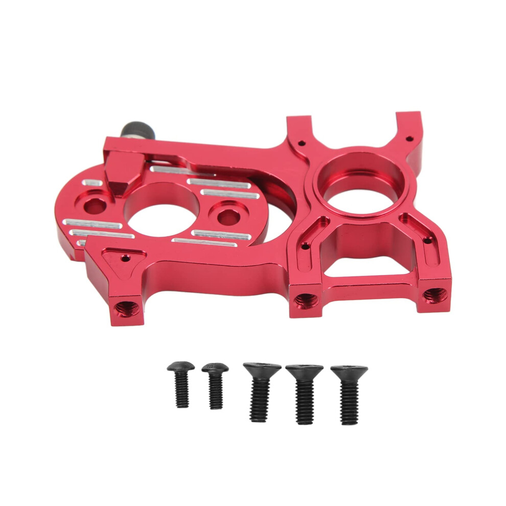 Aluminum Alloy Rc Motor Mount With Quick Gear Adjustment For Arrma 6S Kraton 1/8 Car Red 9045646561752