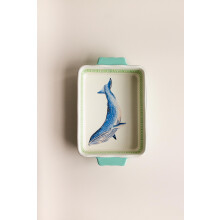 Yvonne Ellen Whale Rectangular Roaster (Small)