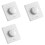 3X 50 Volume Control 50W Volume Control Professional Safety 5 Gears Tuning Knob Volume Controller White 1