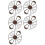 5X Cake Slicer, Cake Divider Cake Portion  Round 10/12 Piece Bread Cake Cutter Equal Portion Cutter Slice 1