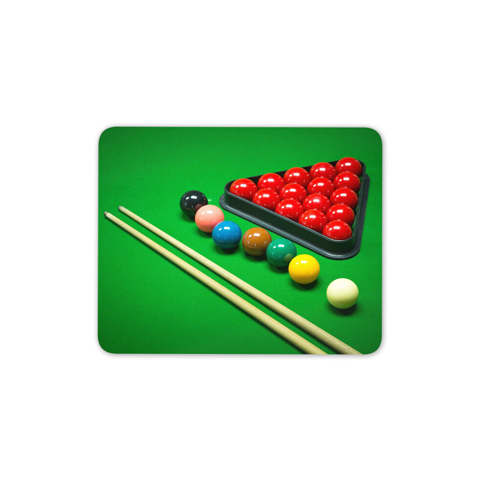 Snooker Game Mouse Mat Pad - Pool Cue Sport Men's Pub Bar Computer #16452 7625944789083