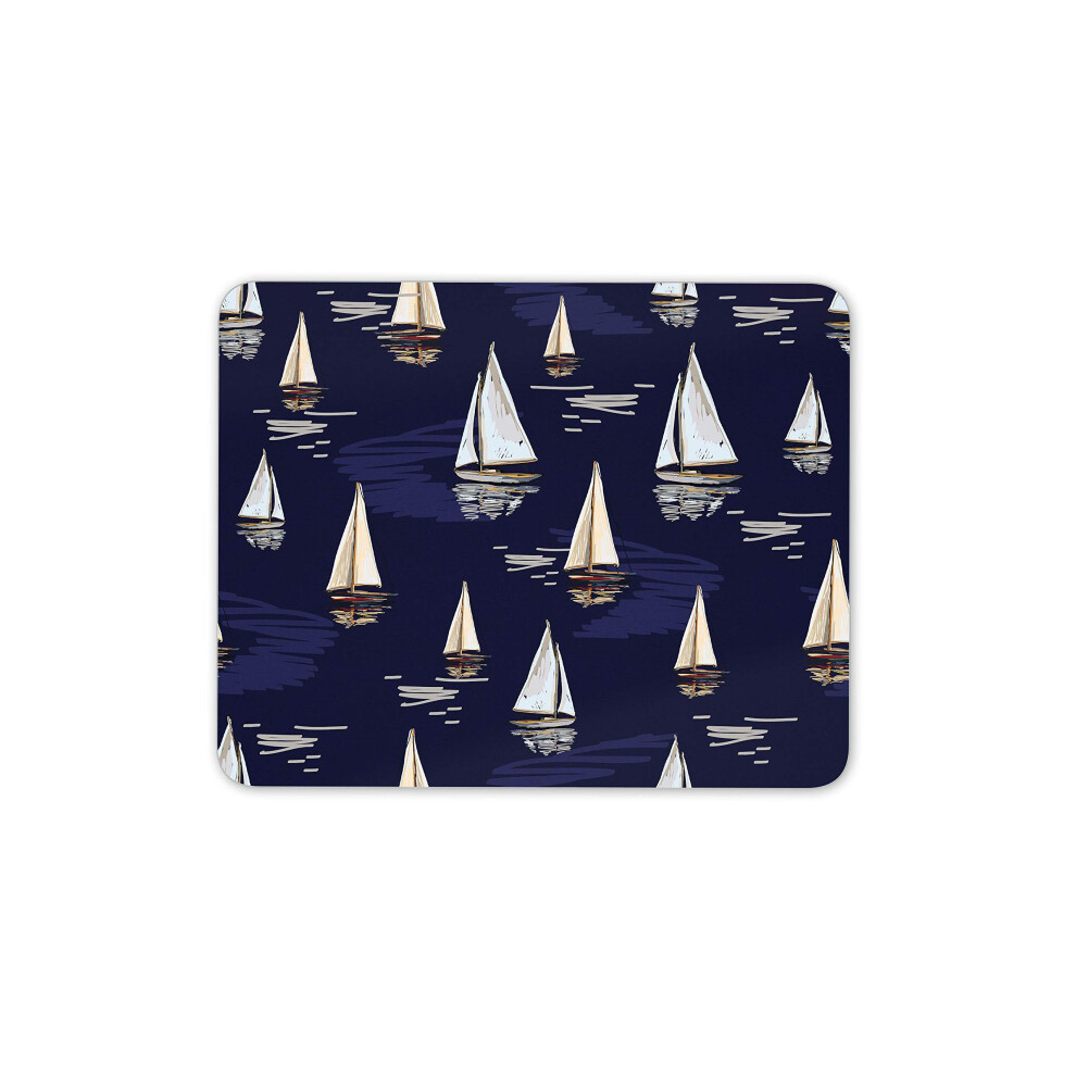 Destination Vinyl Ltd Sailing Ships Mouse Mat Pad - Boats Yachts Sea Ocean Sails Computer #12324 7625941309826