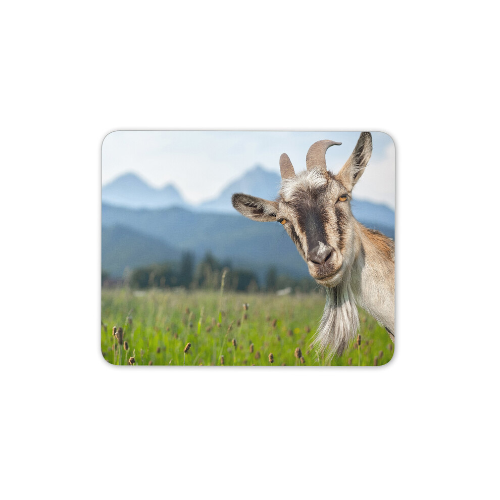 Funny Goat Mouse Mat Pad - Goats Animal Sheep Cute Fun Pc Computer #8515 7625911672875
